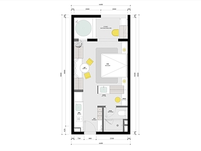 户型优化 小户型 公寓 家装 家装平面图 民宿 施工图