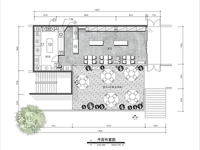 现代北欧咖啡厅 北京咖啡甜品店 露营咖啡厅 施工图