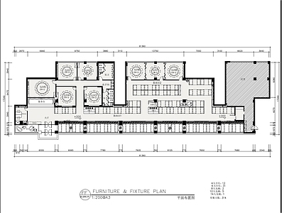 现代简约火锅店 品牌连锁 施工图