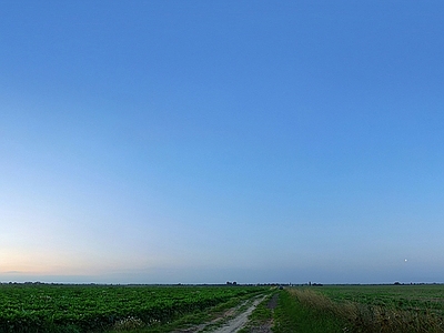 现代天空外景 全景黄昏天空 黄昏天空 夜晚天空 晚霞 日落 傍晚 夕阳天空