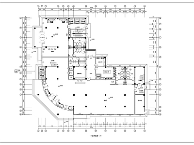 现代轻奢酒店建筑 星级建筑 地下停车 宴会厅 施工图