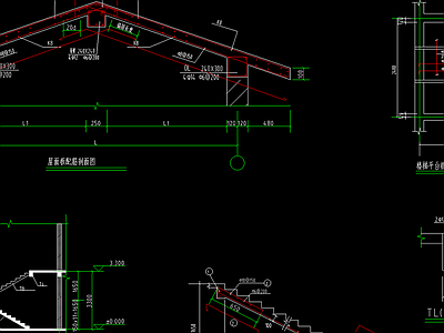 其他结构设计 别墅建筑施工建筑 施工图