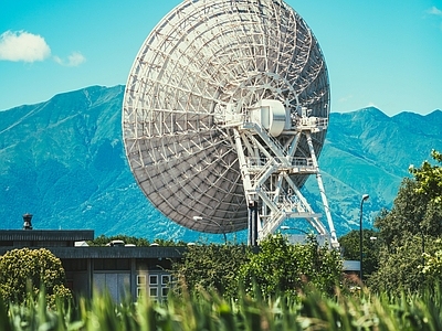 现代天空外景 天空 草原卫星天空风景