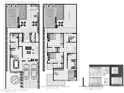 现代住宅楼建筑 可爱的别墅建筑项 自建房 人才公寓 施工图