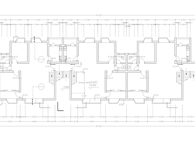 现代公寓 建筑平面户型图纸 loft公寓 单身公寓 复式公寓 施工图