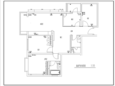 中式整体家装空间 中式样板房设计图 施工图