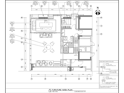 现代整体家装空间 深圳五层复式别墅 施工图