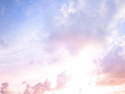 现代天空外景 天空 彩色云朵天空