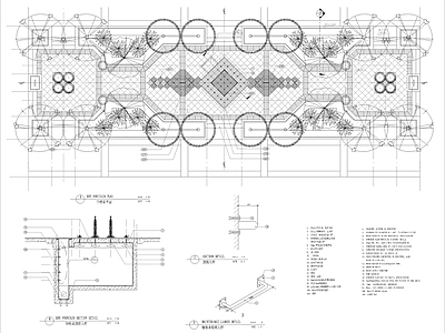 给排水图 景观给排水 别墅给排水 排水 水池 盖板 施工图