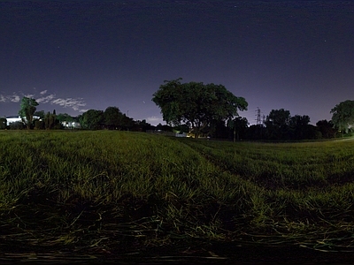 现代法式天空HDR 户外夜景HDR 别墅外景 宇宙星空HDR 夜景HDR 黄昏HDR