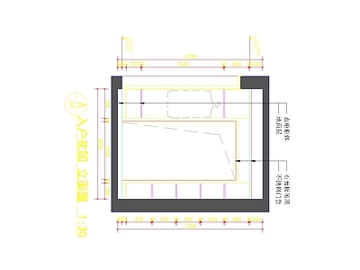 现代整体家装空间 简约 施工图