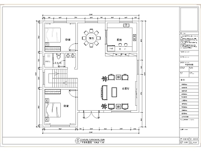 现代新中式别墅建筑 别墅设计 别 施工图