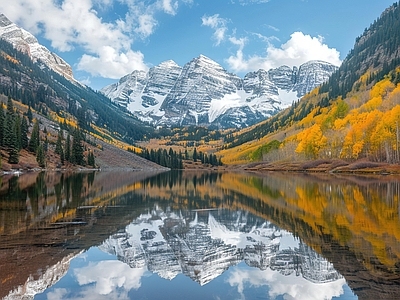 现代风景 野外风景 水风景 湖泊风景