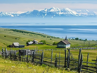 现代风景 野外风景