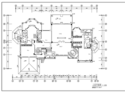 给排水图 给排水 建筑给排水 别墅水施图 施工图