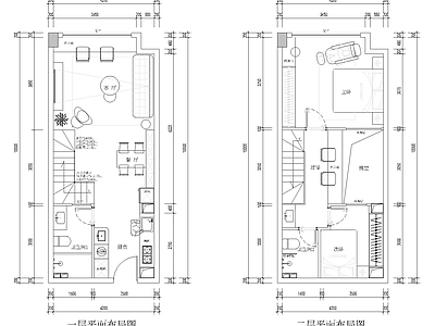 现代新中式别墅建筑 自建房 别墅设计 施工图