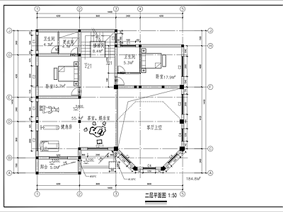 欧式别墅建筑 精品别墅 全套 施工图