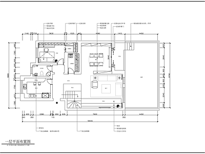 现代轻奢整体家装空间 两层公寓室内 大平层 小户型 别墅 施工图