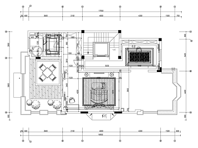 简欧欧式整体家装空间 英式家 施工图