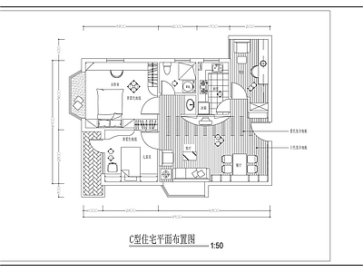 现代新中式整体家装空间 阳光样板房装修施 大平层 小户型 别墅 施工图