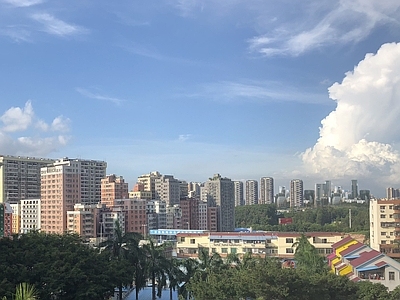 现代城市外景 城市外景 城市外景 天空 建筑群 外景