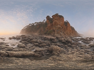 现代户外HDR 海岛HDR 海岸 海滩 海边 天空 夕阳