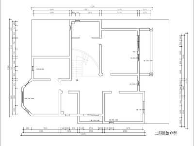 现代新中式其他图库 两层别墅 施工图