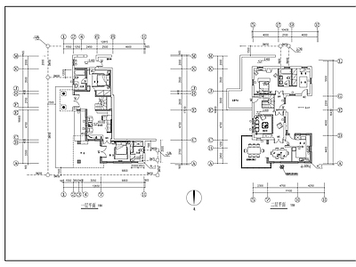 给排水图 别墅水施 建筑给排水 施工图