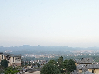 现代风景 半别墅 自然风光 别墅外景 小区外景