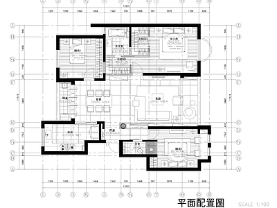 整体家装空间 家装全套图 施工图