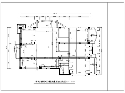 现代整体家装空间 现代别墅 整套装修图 施工图