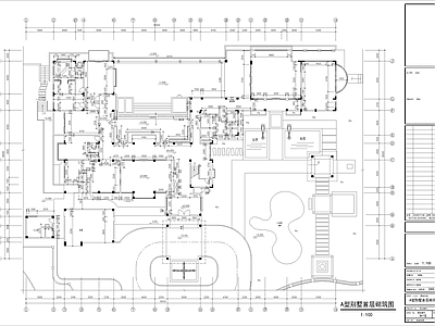 现代别墅建筑 整套别墅装修图 施工图