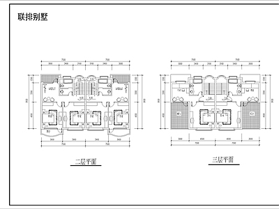 简欧别墅建筑 简欧三层别墅 自建 施工图