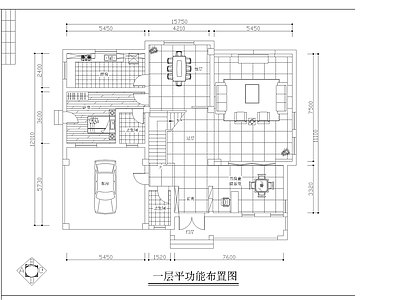 整体家装空间 别墅装 施工图