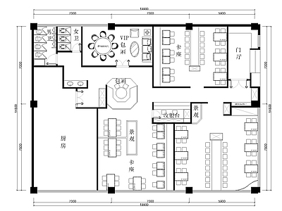 中式其他餐饮空间 中式苗族餐厅民族 施工图