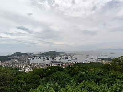 现代风景 海景 大海 鸟瞰海景