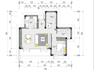 现代新中式整体家装空间 别墅 地下室 施工图