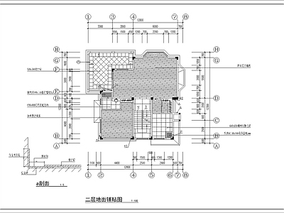 现代整体家装空间 整体家装空间 别墅 施工图