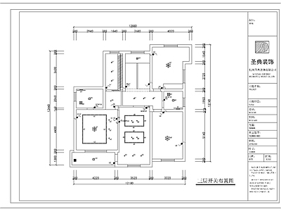 欧式整体家装空间 整体家装空间 别墅装修图 施工图