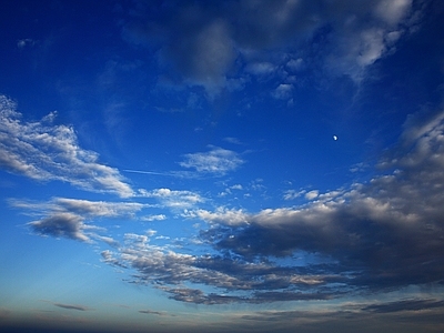 现代天空外景 蓝天白云晴天天空 天空