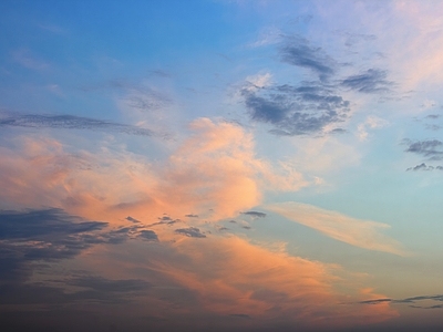 现代天空外景 蓝天白云晴天天空 天空