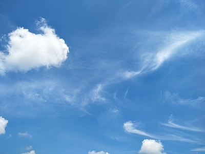 现代天空外景 蓝天白云晴天天空 白天天空