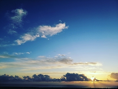 现代天空外景 蓝天白云晴天天空 天空