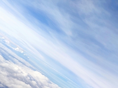 现代天空外景 蓝天白云晴天天空 白天天空