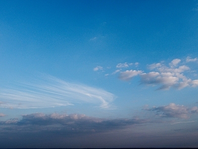 现代天空外景 晴朗蓝天 天空