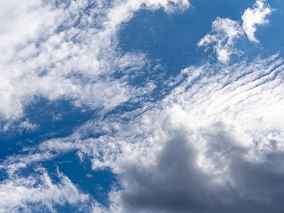 现代天空外景 晴天天空