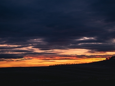 现代天空外景 唯美浪漫天空 夕阳天空