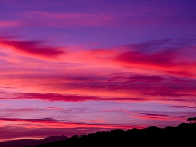 现代天空外景 唯美浪漫天空 黄昏天空 夕阳天空