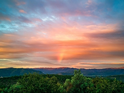 现代天空外景 唯美浪漫天空 黄昏天空 夕阳天空