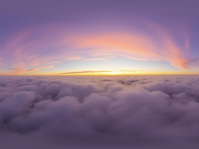 现代天空HDR 夕阳 黄昏 云层 云彩 云朵 晴天 黄昏HDR